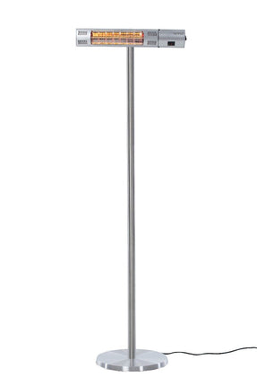 Estufa de pie exterior Royal Diamond 2000 plata Sunred