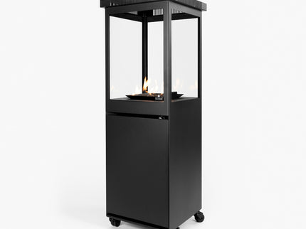 Estufa de gas exterior Marino negra Sunwood
