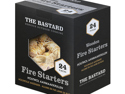 The Bastard Wooden Fire Starters 24st | 350gr