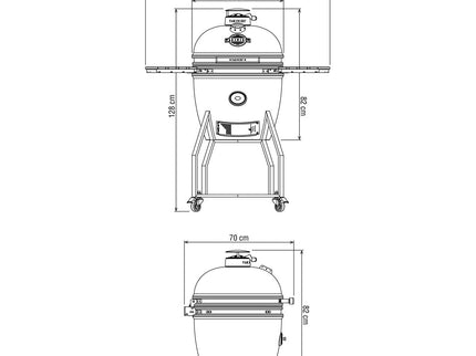 Barbacoa kamado LARGE Completa YAKINIKU