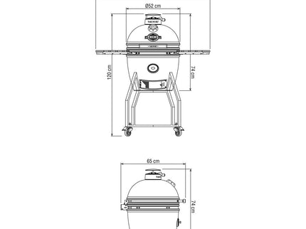 Barbacoa kamado MEDIUM Completa YAKINIKU