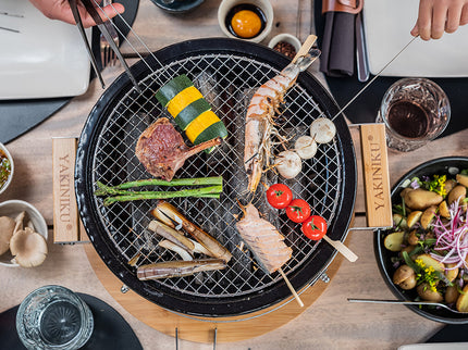 Barbacoa de mesa Shichirin MEDIUM redonda YAKINIKU