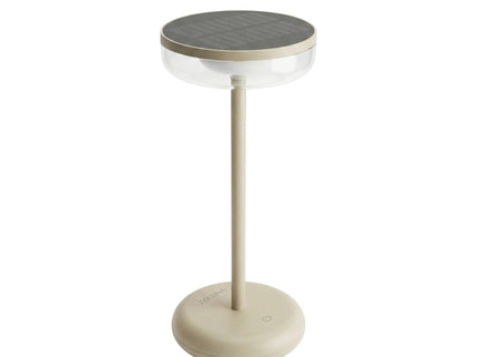 Lámpara solar de mesa Bobbie arena ZOLUNA