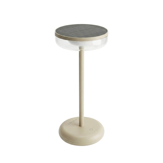Lámpara solar de mesa Bobbie arena ZOLUNA