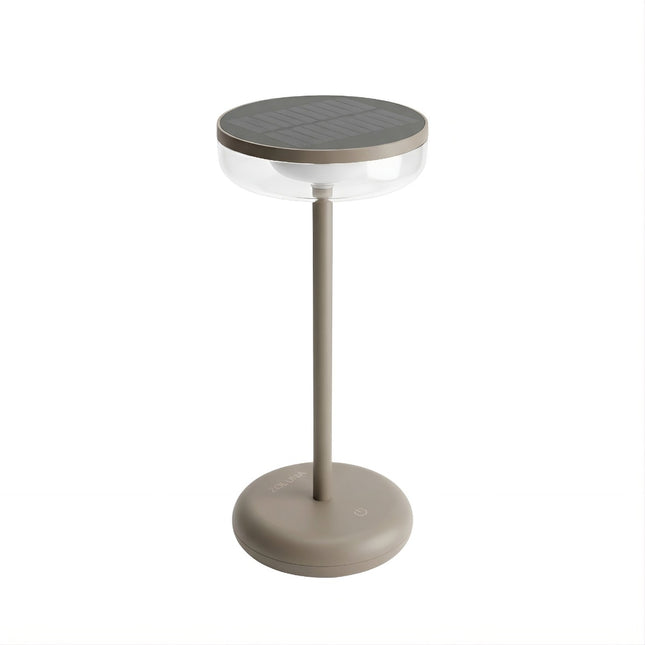 Lámpara de mesa solar Bobbie capuchino ZOLUNA
