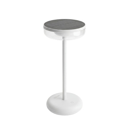 Lámpara solar de mesa Bobbie blanco ZOLUNA
