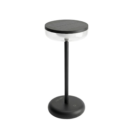 ZOLUNA Solar Tafellamp Bobbie Zwart