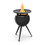 Brasero sin humo MOON 45 con plancha höfats