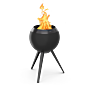 Brasero sin humo MOON 45 con base alta höfats