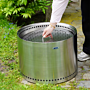Brasero sin humo Rokfri Xlarge acero inoxidable HEAT