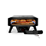 Horno para pizza de gas Classic ROTATE Black de 17" Cozze