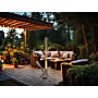 Green Flame Lounge Chimenea de Pellet de Acero Inoxidable