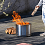 Redfire Volcano Chimenea de Pellets XL