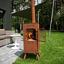 BonFeu BonCarré Corten Chimenea de jardín