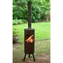 BonFeu BonGiano LP Negro chimenea de jardín