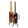 BonFeu BonGiano LP Negro Chimenea Exterior