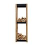 Quoco Wood Storage Cremagliera Gris Oscuro (3 tamaños)