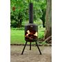 BonFeu BonSelo Negro chimenea de jardín