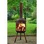 BonFeu BonBono chimenea de jardín Óxido