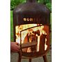 BonFeu BonBono chimenea de jardín Óxido