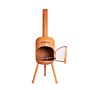BonFeu BonBono chimenea de jardín Óxido