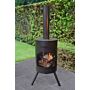 BonFeu BonTon 50 Negro chimenea de jardín