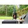BonFeu BonTon 50 Negro chimenea de jardín