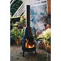 BonFeu BonPyra Negro chimenea de jardín