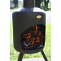 BonFeu BonSelo Negro chimenea de jardín