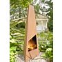 GardenMaxX Nevados Corten chimenea exterior