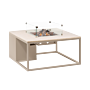 Cosi Mesa de Fuego Cosiloft 100 Sandy Beige / Stone