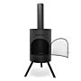 BonFeu BonTon 60 Negro chimenea de jardín