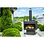 Redfire Jersey XL Chimenea de patio Negro