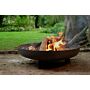 MOODZ Cuenco de fuego Feet & Handle Acero Corten