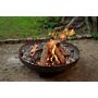 MOODZ Cuenco de fuego Feet & Handle Acero Corten