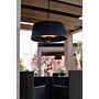 Sunred Artix Calentador Colgante 1800 Negro