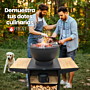 HEAT Kjok Cocina Exterior Ø56 cm Negro
