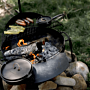 Barebones Cowboy Brasero Grill Sistema Side Table 23′