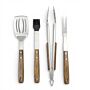 Utensilios barbacoa 4 piezas BonFeu BonTool