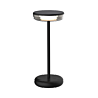 ZOLUNA Lámpara Solar de Mesa Bobbie Negro