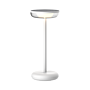 ZOLUNA Lámpara Solar de Mesa Bobbie Blanco