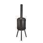 BonFeu BonBono Negro chimenea de jardín