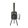 BonFeu BonBono Negro chimenea de jardín