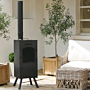 BonFeu BonCarré Negro Chimenea Exterior