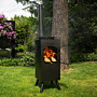 BonFeu BonCarré Negro Chimenea Exterior
