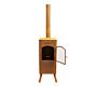 BonFeu BonCarré QLP chimenea de jardín Corten