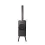 BonFeu BonCarré QLP Negro chimenea de jardín