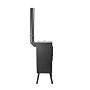 BonFeu BonCarré QLP Negro chimenea de jardín