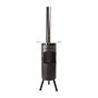 BonFeu BonGiano LP Negro Chimenea Exterior