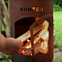 BonFeu BonGiano LP Corten Chimenea exterior 